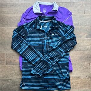 Nike Dri-Fit Running Half-Zip Pullover Bundle